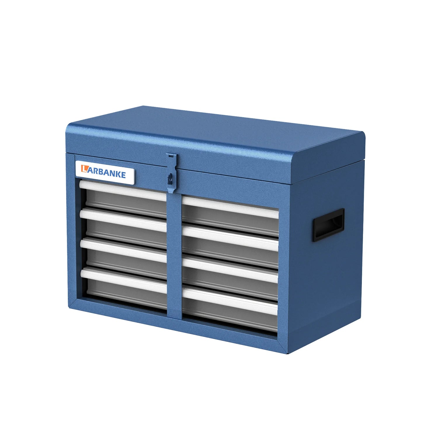 Portable Tool Box with4Drawers and Top Storage Tray,Tool Box Cabinet with Steel Safety Lock,Drawer Tool Box