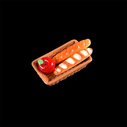 1 Set Resin Miniature Food Play  Combination Set Doll House DIY Materials Handmade DIY Accessories