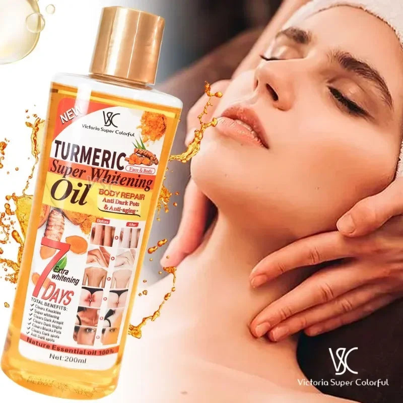 Turmeric Essential Oil with For Skin Massage, Body Massage, Diffuser, Aromatherapy Hair Face Care Anti Wrinkle Remove Dark Spots