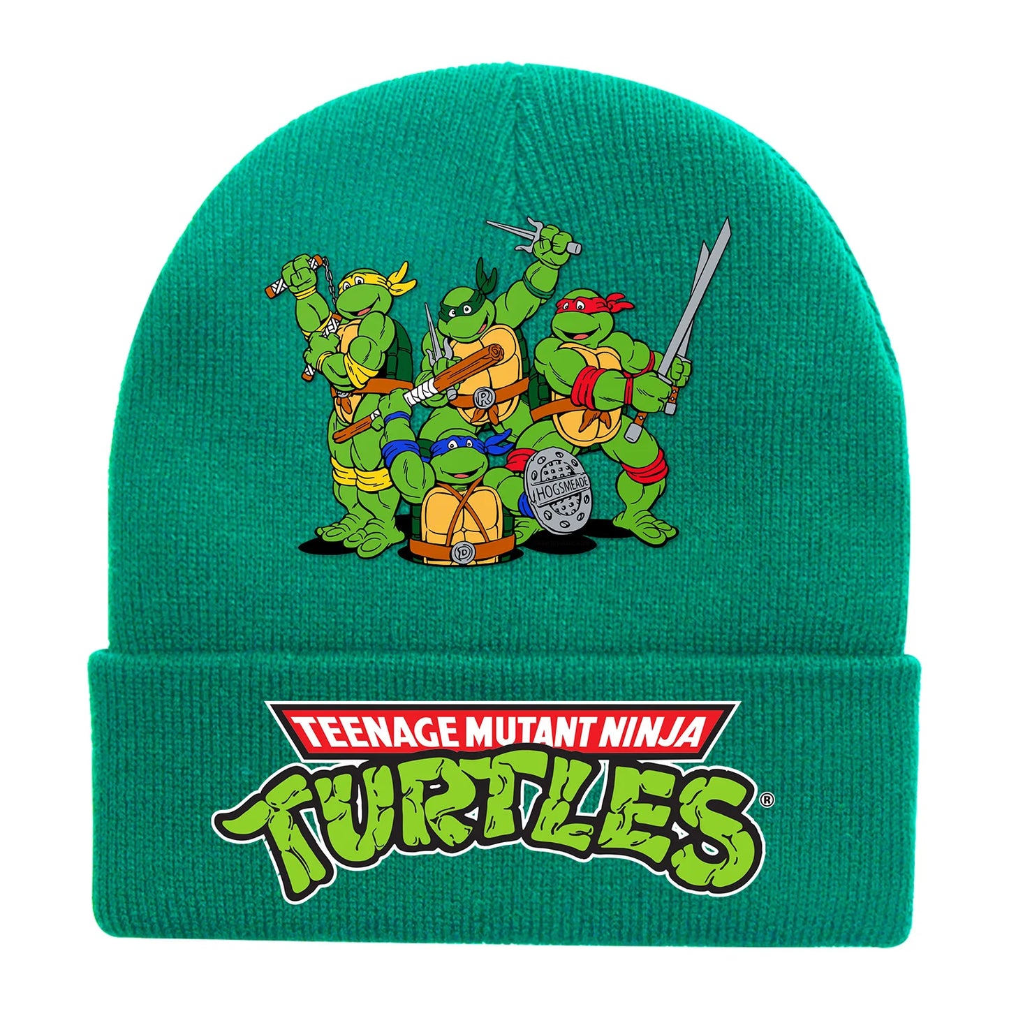 New Fashion Teenage Mutant Ninja Turtles Children's Cap Knitted Caps for Boy Trendy Baby Hat Beanie Anime Print Winter Hats Gift