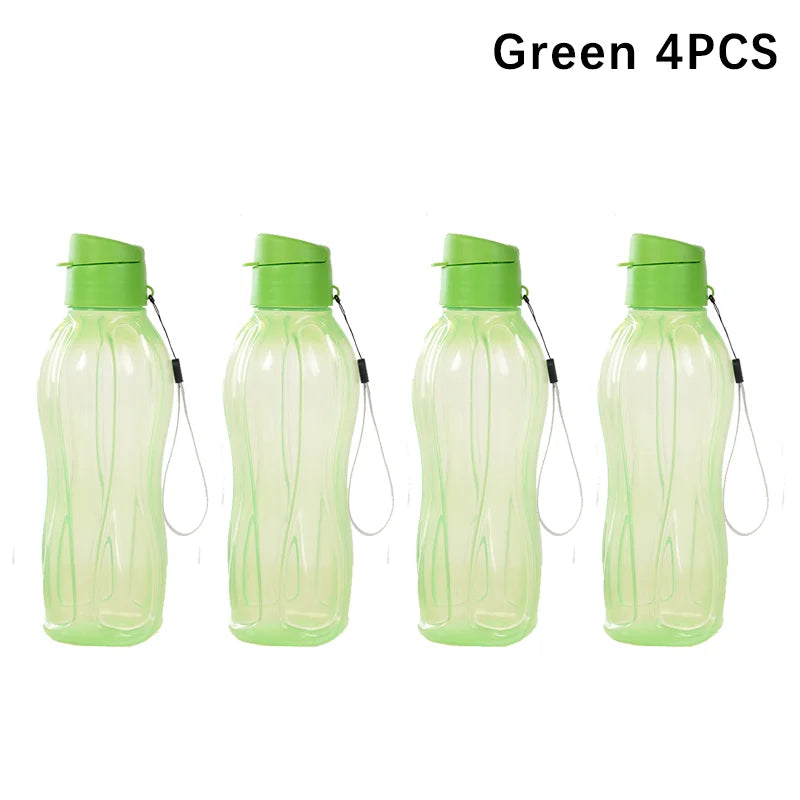 800ML Bottle Plastic Water Bottle Portable Outdoor Sports Water Cup Large Capacity Solid Color Space Cup Plastic Drinkware