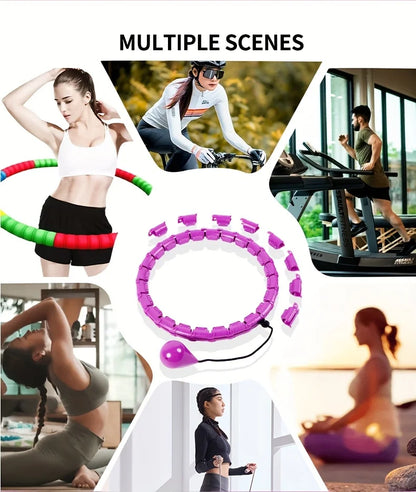 Fitness Hoop Weights to Exercise At Home Sports Entertainment Sport Equipment for Slimming Gym Ring Portable Body