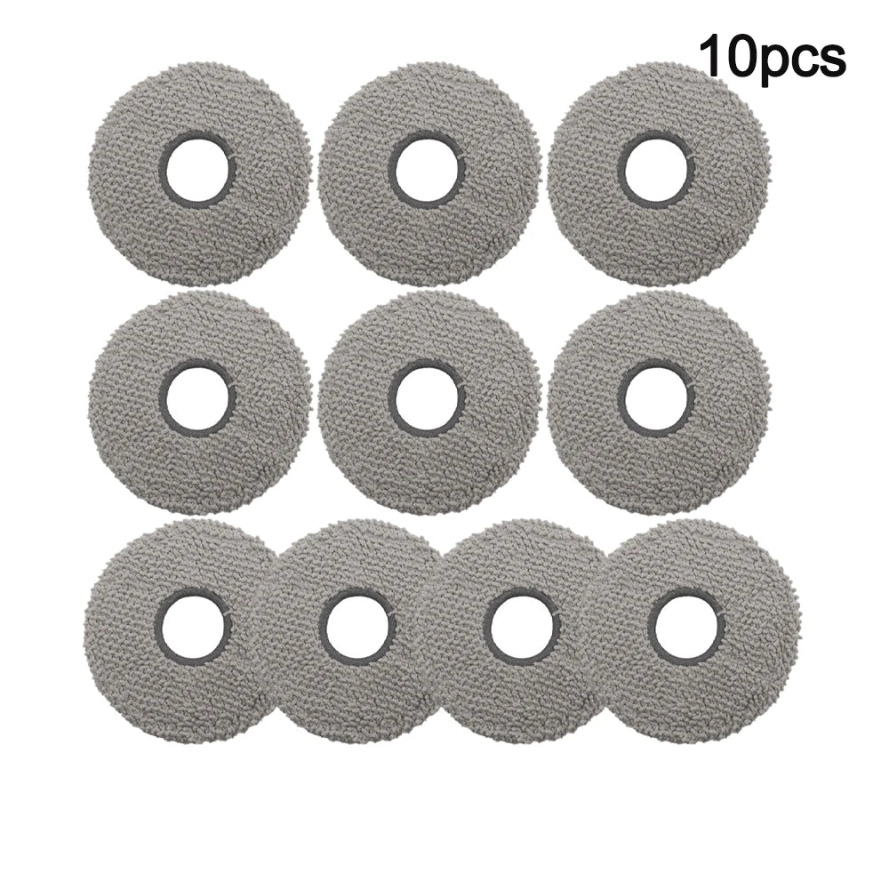 Upgraded version Antibacterial Mop Cloths Rags For Ecovacs X1，X2，T10，T20 Series Robot Vacuum Cleaner Accessories Spare Parts