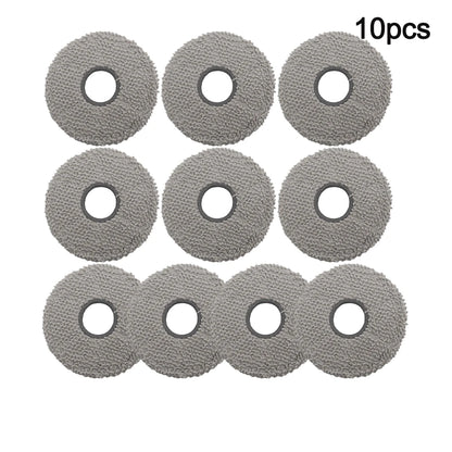 Upgraded version Antibacterial Mop Cloths Rags For Ecovacs X1，X2，T10，T20 Series Robot Vacuum Cleaner Accessories Spare Parts