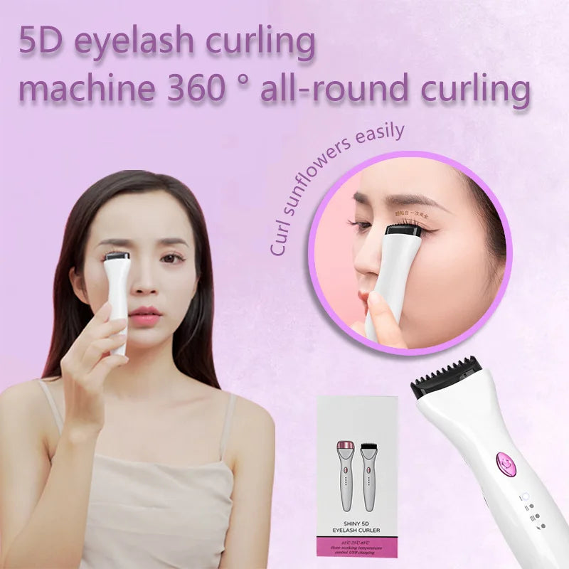 Heat Curling Electric Eyelash Curler Electric Heated Eyelash Grafting Long Lasting Hot Eyelashes