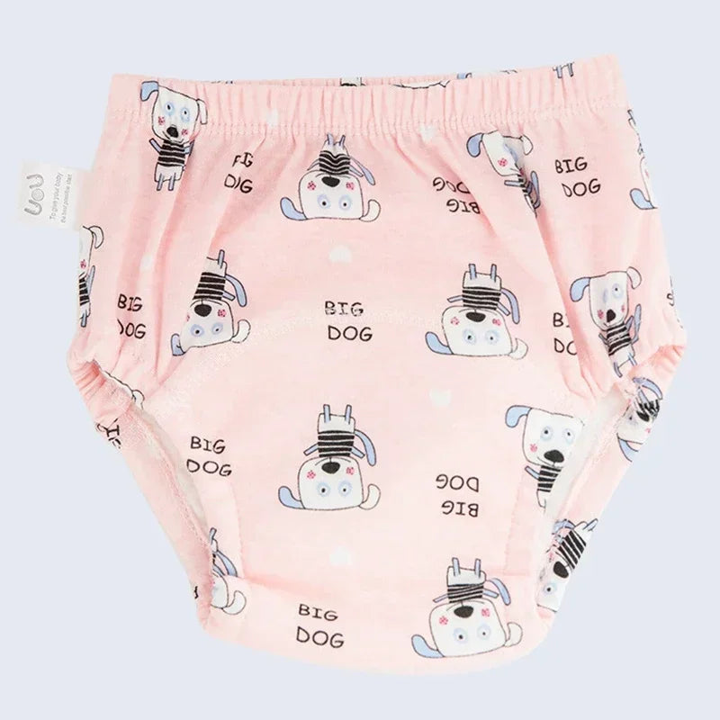 6 Layers of Waterproof and Reusable Cotton Baby Training Pants Baby Shorts Underwear Baby Diapers Diapers Underwear Diaper