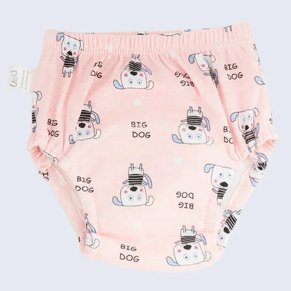 6 Layers of Waterproof and Reusable Cotton Baby Training Pants Baby Shorts Underwear Baby Diapers Diapers Underwear Diaper