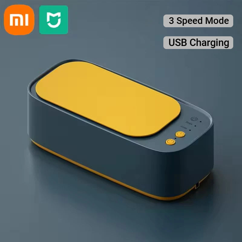 XIAOMI MIJIA Ultrasonic Cleaner 45000Hz USB Rechargeable Portable High-Frequency Vibration Glasses Jewelry Cleaning Machines