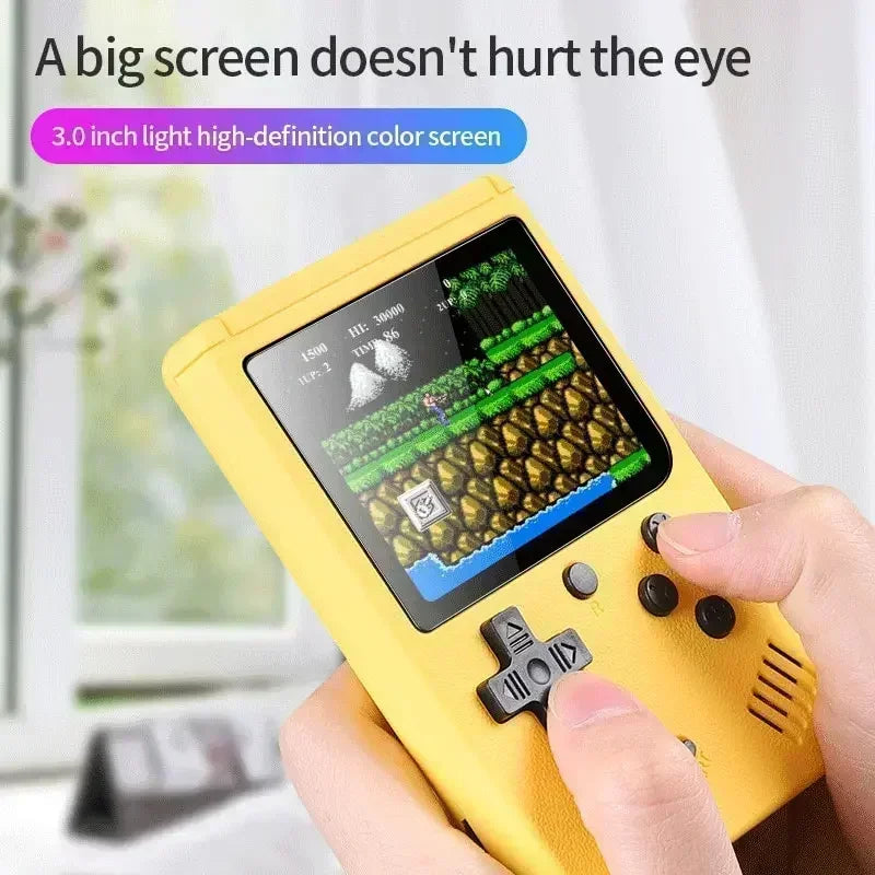 Retro Portable Mini Handheld Video Game Console 8-Bit 3.0 Inch LCD Color Kids Game Player Built-in 500 games For Kid Xmas Gift