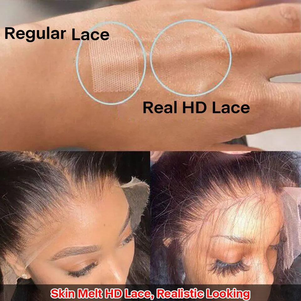 360 Full Lace Wig Human Hair Pre Plucked Body Wave Human Hair Wigs 13x4 13x6 30 32 Inch Transparent Human Hair Lace Frontal Wig