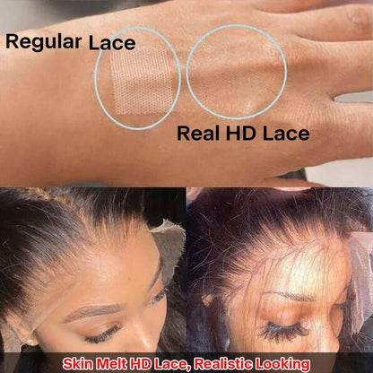 360 Full Lace Wig Human Hair Pre Plucked Body Wave Human Hair Wigs 13x4 13x6 30 32 Inch Transparent Human Hair Lace Frontal Wig