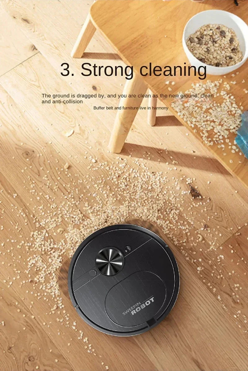 Xiaomi 3-in-1 Smart Sweeping Robot Vacuum Cleaner 4000 Pa Robot Vacuum Cleaner Suction Power Great for Pet Hair Carpets Floors