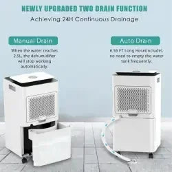 10L/12L/day Compressor Mini Home Portable Mobile Tuya Smart Air Dehumidifier with WiFI