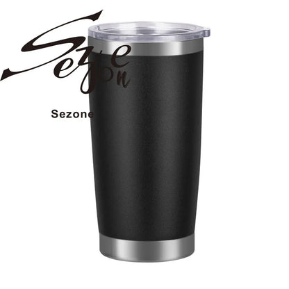 20oz Coffee Mug Thermal Cup Tumbler with Lid 304 Beer Stainless Steel Vacuum Insulated Double Wall xicaras caneca copo termico