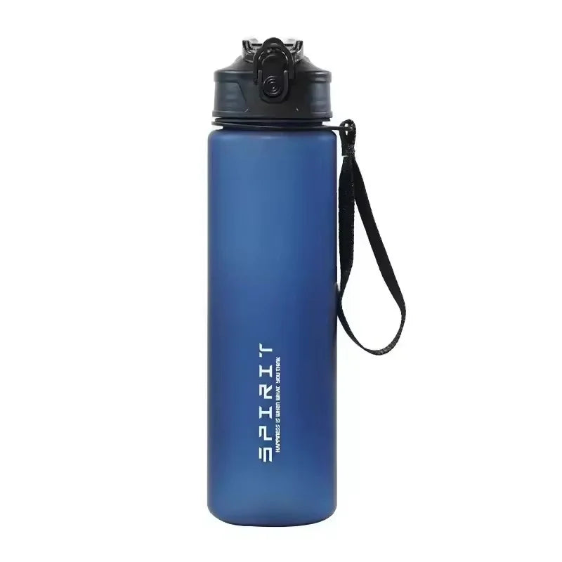 750ML Portable Water Bottle Motivational Sports Water bottle with Time Marker Leak-proof Cup for Outdoor Sport Fitness BPA Free