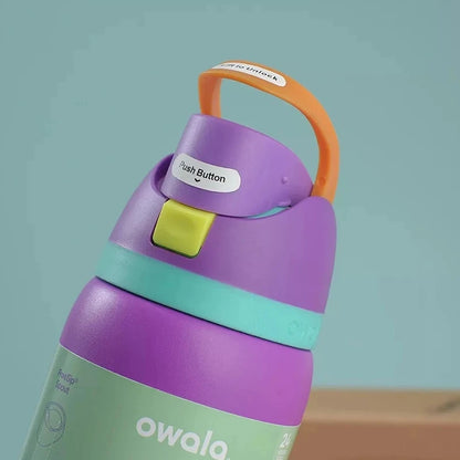 24OZ/32OZ Owala Stainless Steel Vacuum Insulated Sports Water Bottle, Perfect Companion for Your Outdoor Adventure