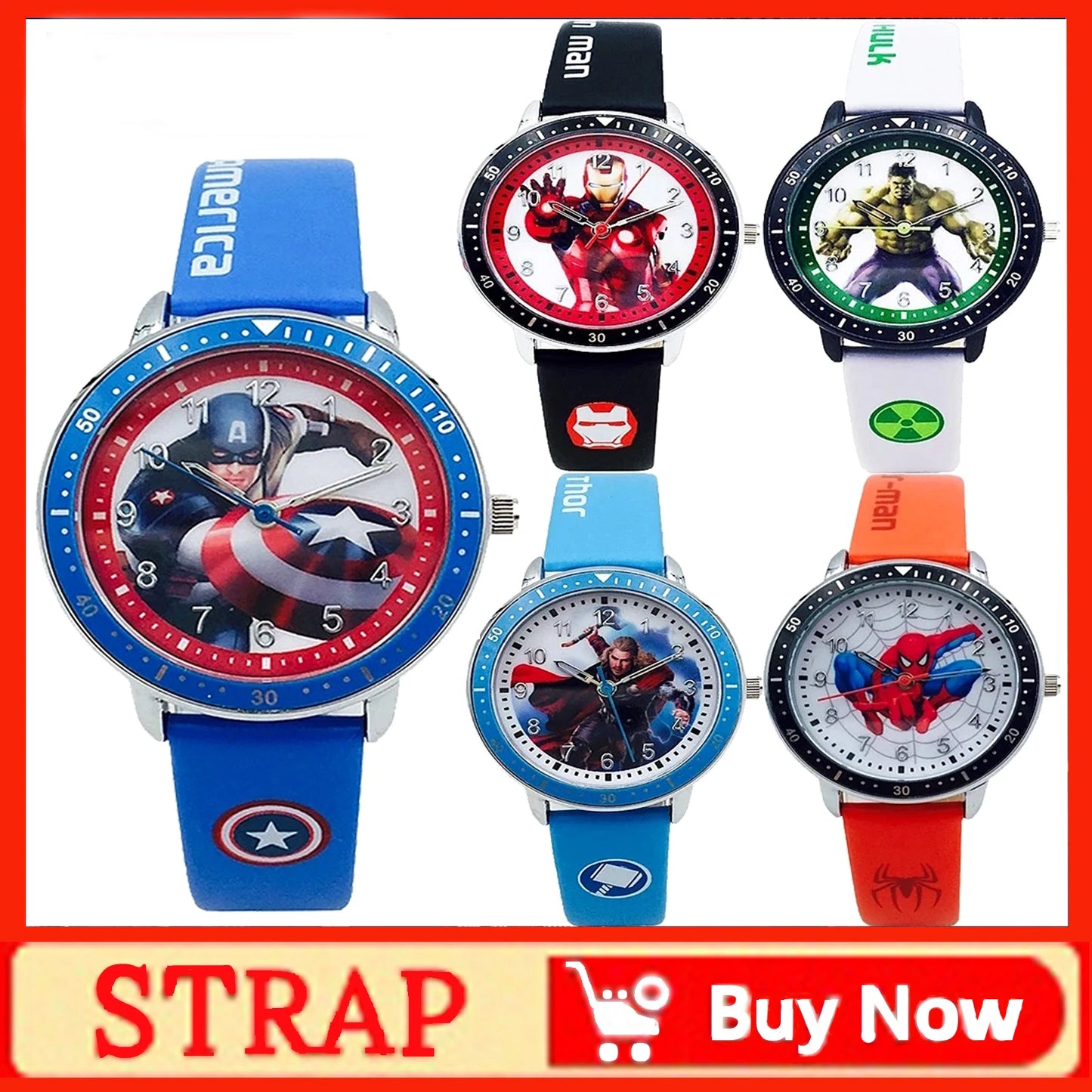 Pokemon Ninja Turtles Children's Watch Anime Character Luminous Bracelet LED Touch Waterproof Sports Kids Watches Gifts Toys