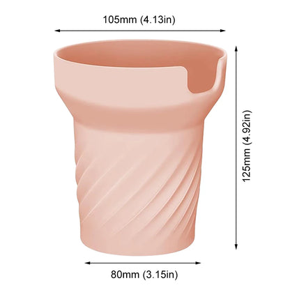 Silicone Water Cup Boot Anti Slip Water Bottle Boot Comfortable Water Bottle Sleeve Wear Resistant for 40oz for Stanley Quencher