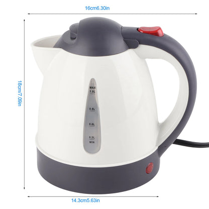 1000ML Car Hot Kettle Car Truck Water Heater 250W 24V Tea Coffee Kettle Portable Fast Boiling Heater for Travel Home