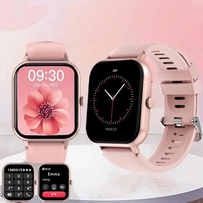 Smart watch, wireless calls/wireless music,message reminders,custom watch face wallpaper, suitable for Android and iPhone phones