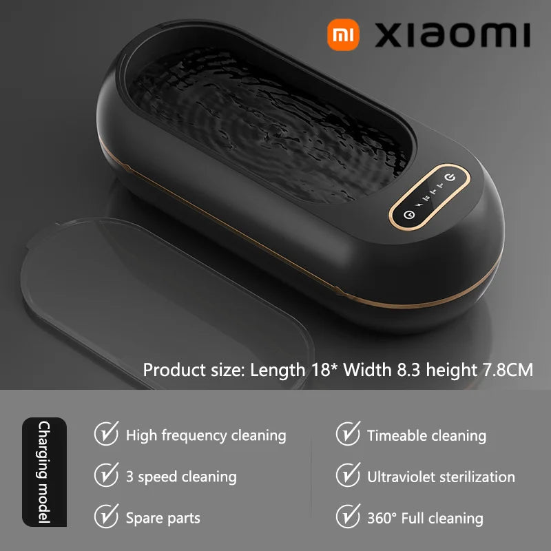 Xiaomi Multi-function Electric Braces Box Cleaning Box Invisible Retainer Denture Cleaning Machine Jewelry Orthodontic Cleaner