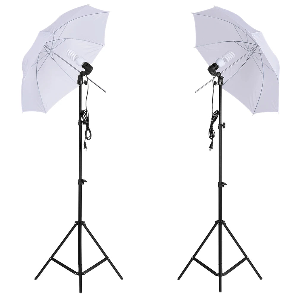 Andoer Photography Kit 1.8*2.7m Black White Green Cotton Backdrop 3pcs Fish-like Mount Clip 1pc 60cm 5in1 Photography Reflector