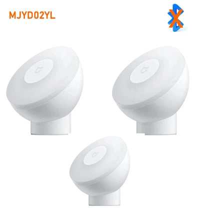 Original XIAOMI Mijia Night Light 2 Version Motion Sensor Adjustable Brightness Smart Human Light Sensor Night Lamp Bedroom