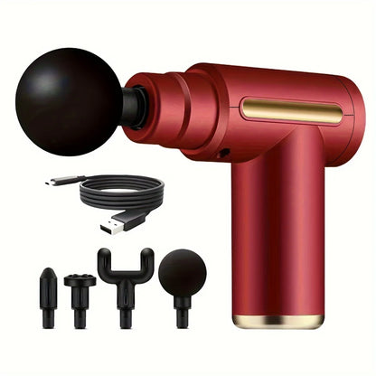 Sejoy Massage Gun Percussion Muscle Fascial Gun 10 Speed Deep Muscle Vibration Tissue Percussion Massager