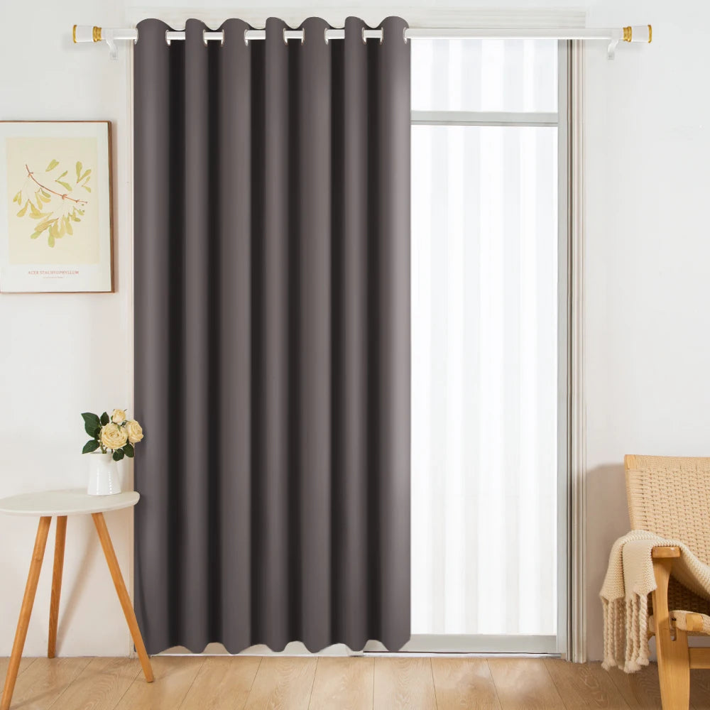 YanYangTian Blackout Curtain Home Decor Window Living room Shading Curtains for bedroom Simple Solid Thicker Dark Curtains