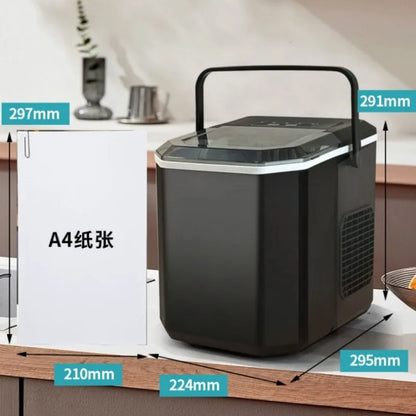 15KG Ice Machine Portable Electric Ice Maker Machine Mini Countertop Ice Cube Maker Appliance Home Commercial Ice Ball Maker