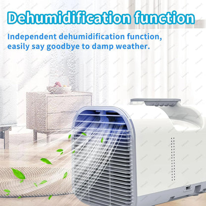 4777BTU Portable Air Conditioner Rapid Cooling Energy Saving Mini Air Cooler Compact Dehumidifier with App&Remote Control for RV