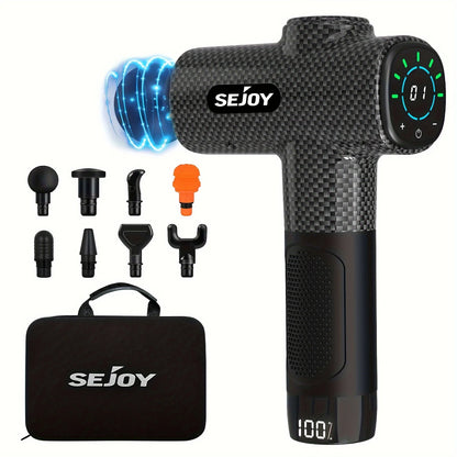 Sejoy 10 Speed Massage Gun Relaxation Deep Tissue Percussion Muscle Relax Massager