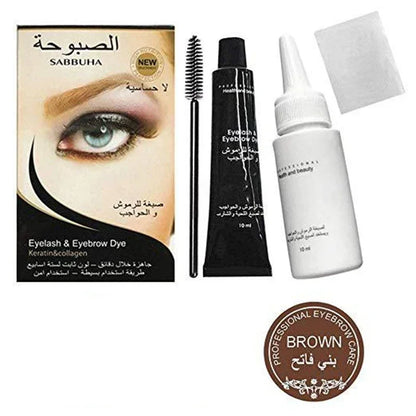 1 PC Professional Series Eyelash Eyebrow Dye Gel 15-minute Fast Tint Easy Dye Eyelash Brown Black Color Tint Cream Kit