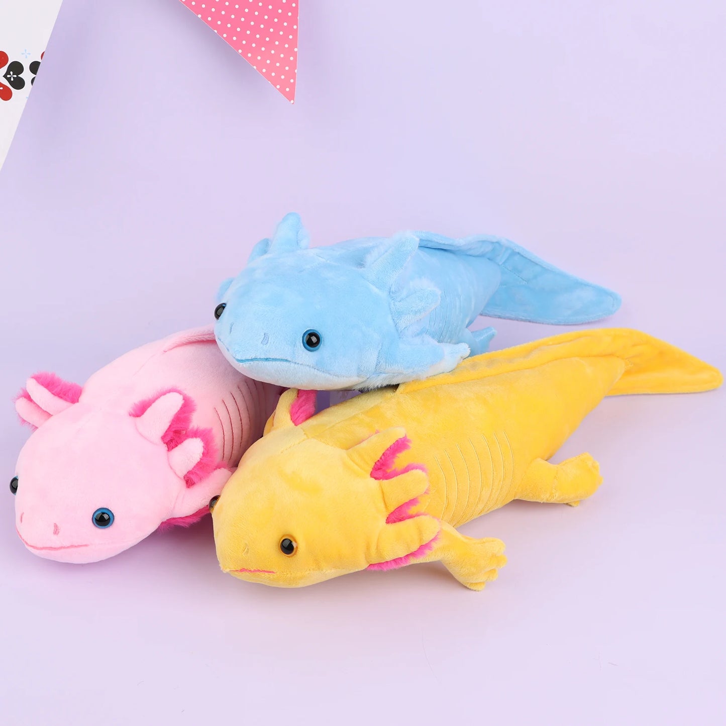 1pc Cartoon Salamander Plush Doll Children's Pillow Lovely Toy Gift Home Decoration Birthday Party