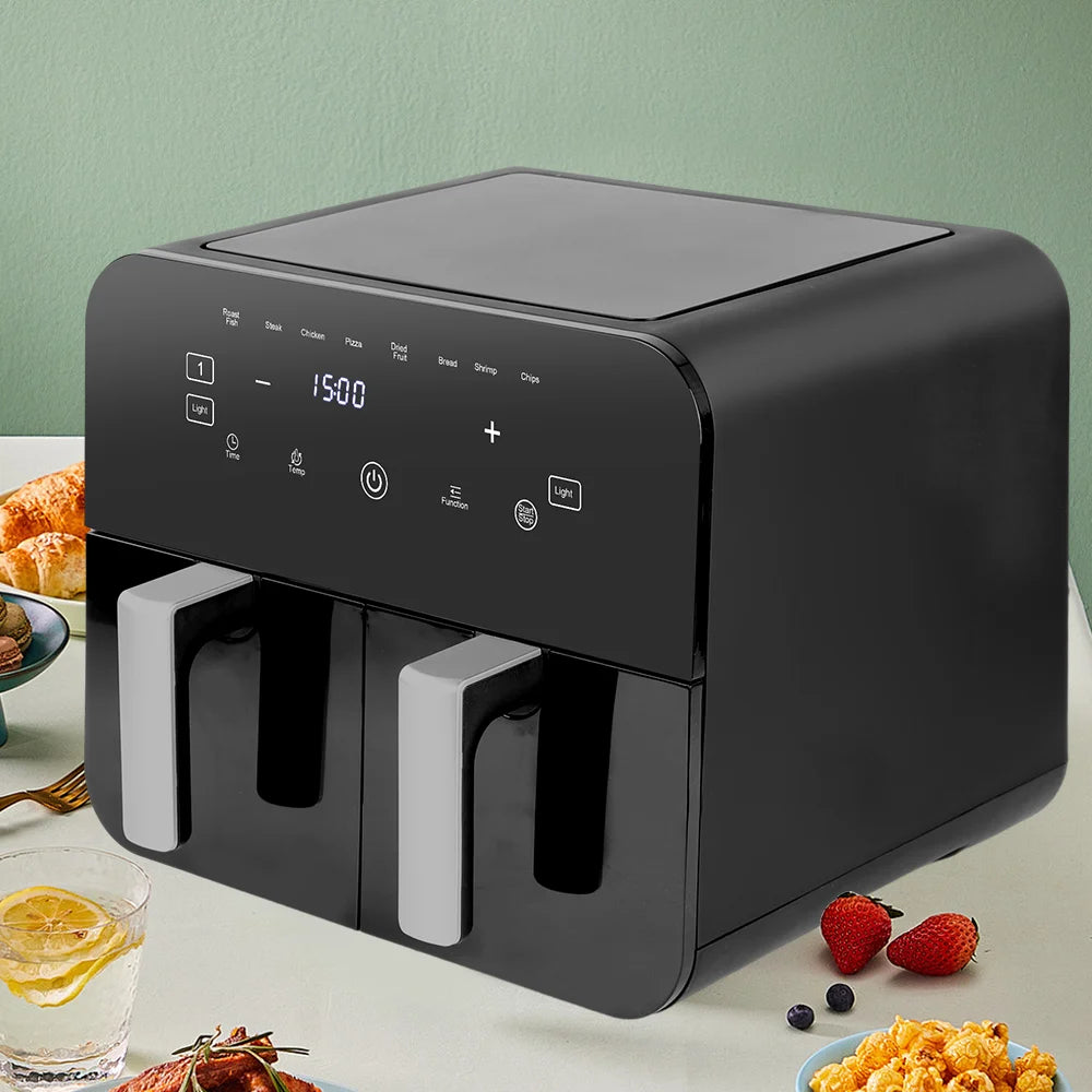 2400W 9L/1700W 12L/1350W 10L Hot Air Fryer Multi-function air fryer Automatic Programmes with LED Touch Screen timable air fryer