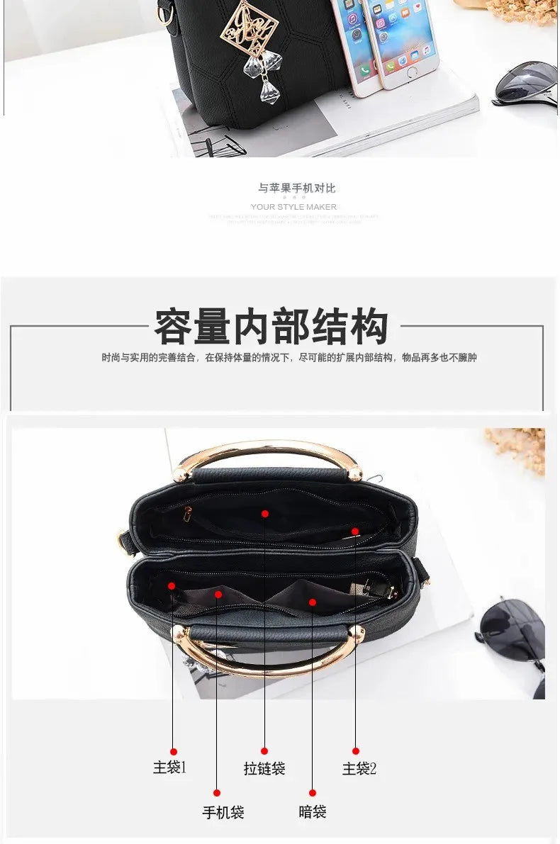 2024 New Fashionable Large Capacity Bag Versatile Shoulder Crossbody Bag For Women