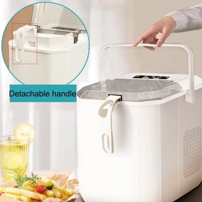 15KG Ice Machine Portable Electric Ice Maker Machine Mini Countertop Ice Cube Maker Appliance Home Commercial Ice Ball Maker