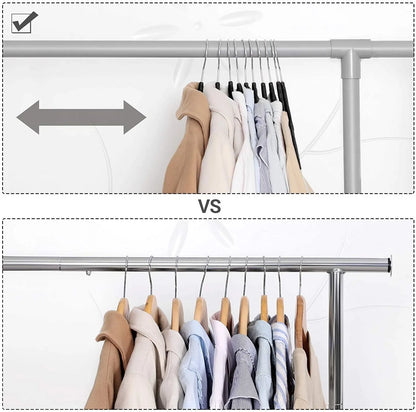 50/SET Velvet Hangers Shirt Clothes Drying Rack Wardrobe organizer And storage For Coats Pants Dress Rack Balcony Home Accessory