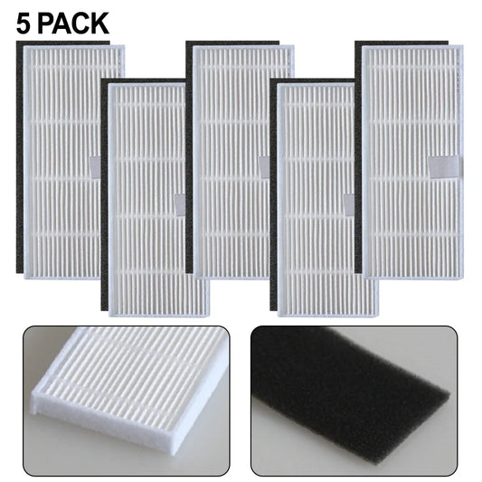 5pcs Vacuum Cleaner Filters For Ultenic For T10 PRO Robot Vacuum Cleaner Filter Home Appliance Accessories