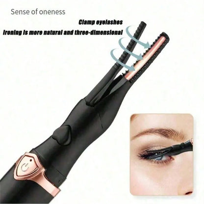 Rechargeable Heated Electric Eyelash Curler Curling Iron For Lasting Styling, Great Gift For Women