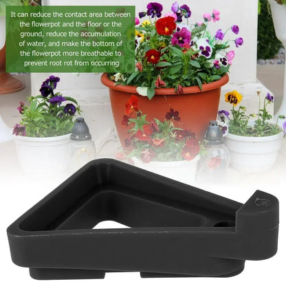 24Pcs Flower Pot Rack Holder Pot Potted Plant Stand Invisible Flower Pot Risers for Indoor Outdoor Gardening Plant Container