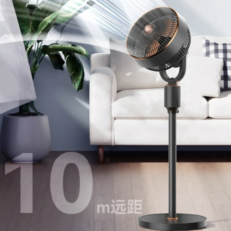 Air circulation fan Household appointment timing variable frequency floor fan Vertical turbine convection new electric fan 220V