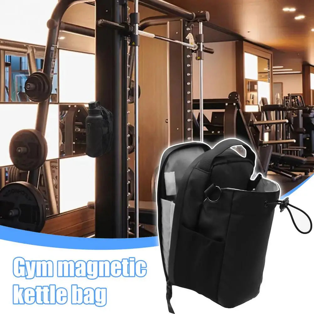 Magnetic Water Bottle Bag Gym-Specific Water Cup Holder with Strong Magnet for Outdoor Sports and Activities Gym Accessories