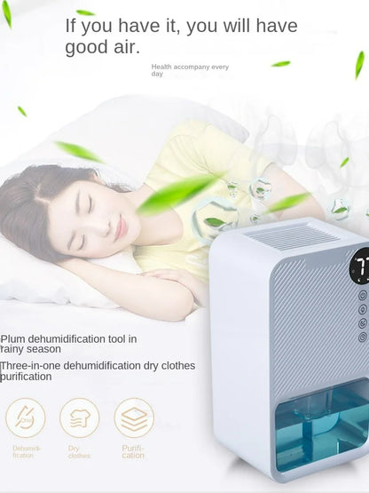 3 In 1 Dry Clothes Purification Dehumidifiers Energy Saving Dehumidifier for Home Bathroom Moistureproof Air Purification Drier