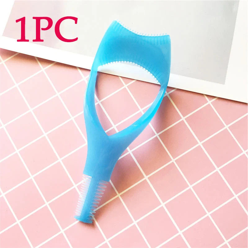 1/2/3Pcs 3 in 1 Eyelashes Tools Mascara Shield Applicator Guard Card Eyelash Guide for Beauty Cosmetic Makeup Tool