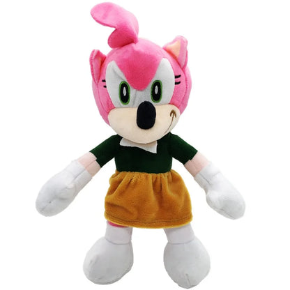 【New Arrival】28cm Sonic Super Sonik Plush Toy  Hedgehog Doll for Kids | Safe Materials |  Ideal Birthday Gift for Children