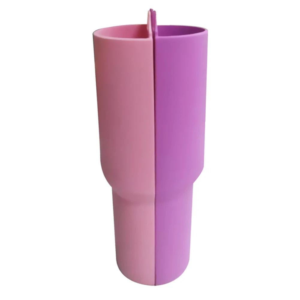 Silicone Water Bottle Liner Drink Divider Water Cup Double-Flavor Lining for Stanley 40oz Tumbler