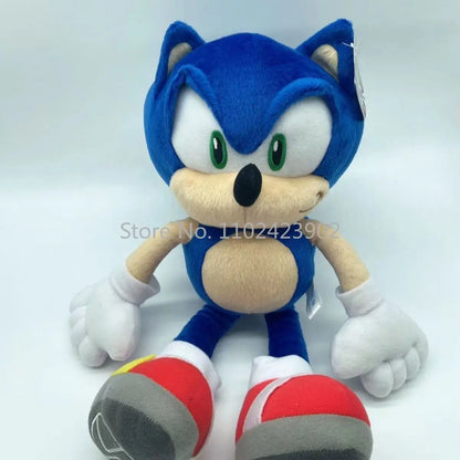 40cm Original Sonic Plush Toy Blue Shadow Sonico Peluche Soft Stuffed Toys Cotton Anime Sonical Plush For Children Birthday Gift