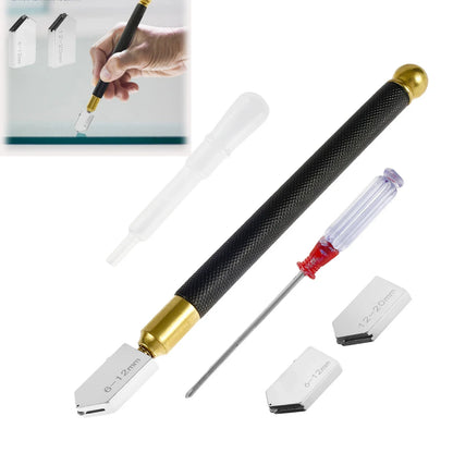 Professional Glass Cutter Tool For Thick Glass6-22mm Carbide Tip Cutting Head Tile Cutter Glass Cutter For Ceramic Mirror Mosaic