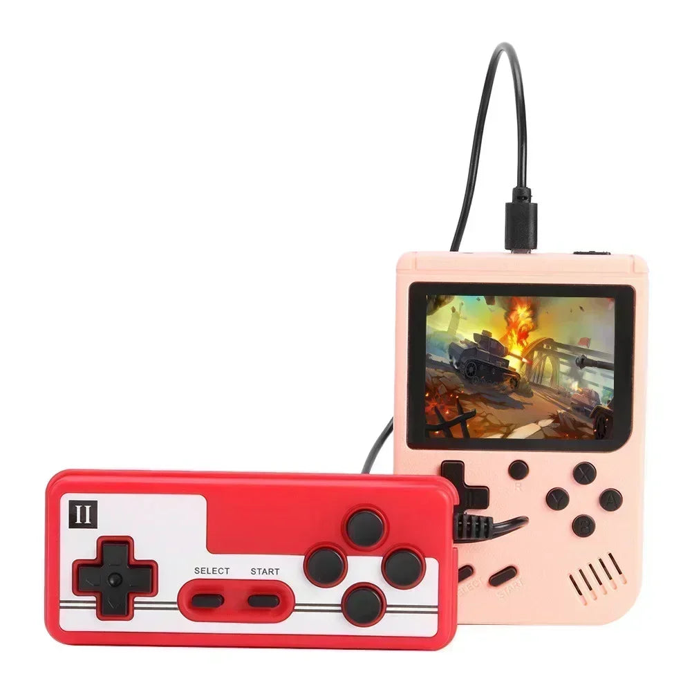 Retro Portable Mini Handheld Video Game Console 8-Bit 3.0 Inch LCD Color Kids Game Player Built-in 500 games For Kid Xmas Gift